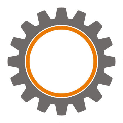 Orange cog